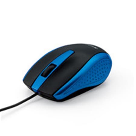 Verbatim VER99743 Bravo Corded Notebook Optical Mouse; Blue